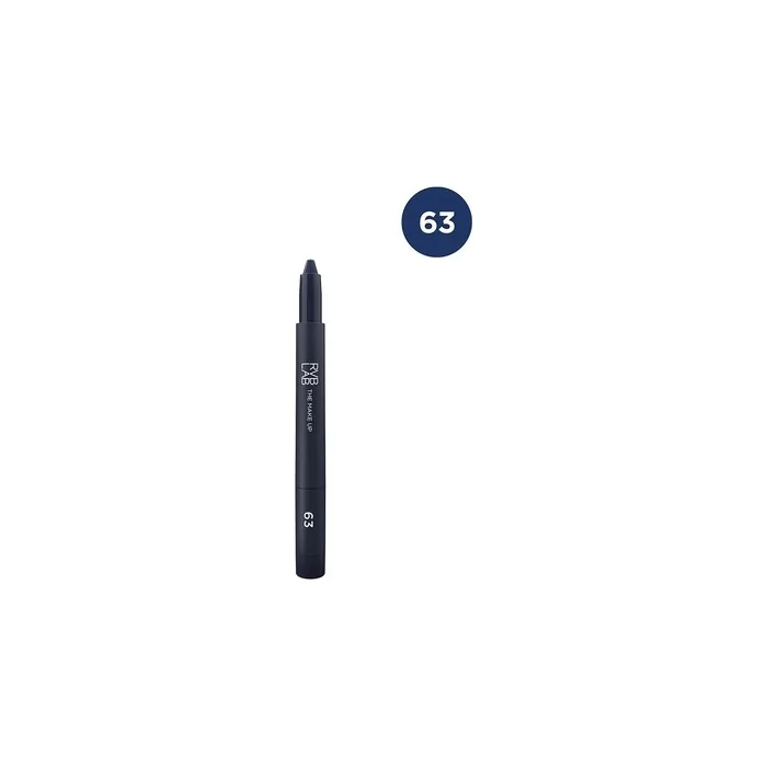 RVB Lab More Than This 3 in 1 Eyeshadow Kajal and Eyeliner Color No. 63 Blue 0.8g
