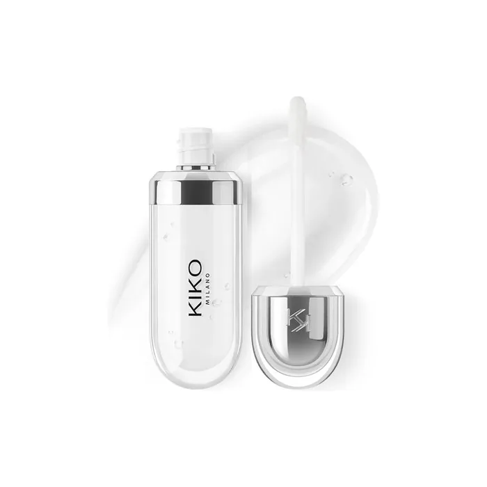 Kiko Milano 3D Hydra Lip Gloss 01 Softening for a 3D Look Clear
