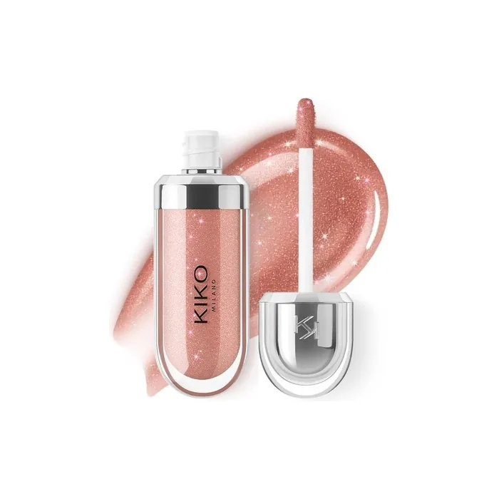 Kiko Milano 3D Hydra Lip Gloss 20 Chestnut - Softening Lip Gloss for a 3D Look