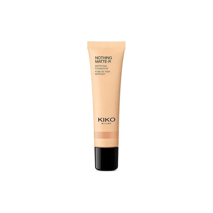 KIKO Milano Nothing Matte-R Mattifying Foundation 10 Perfecting and Mattifying 12-Hour Liquid Foundation Gold 4.5