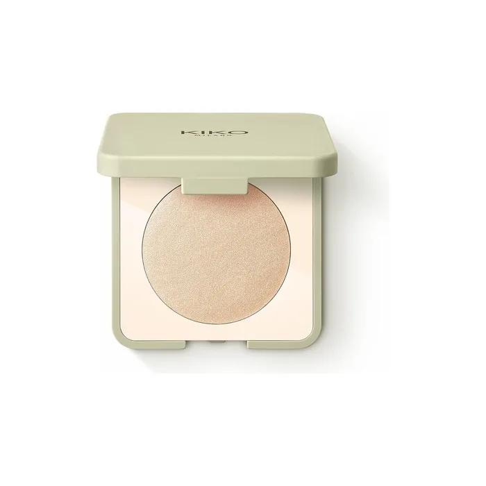 KIKO Milano Green Me Highlighter Powder Face Highlighter 101 Champagne Gold