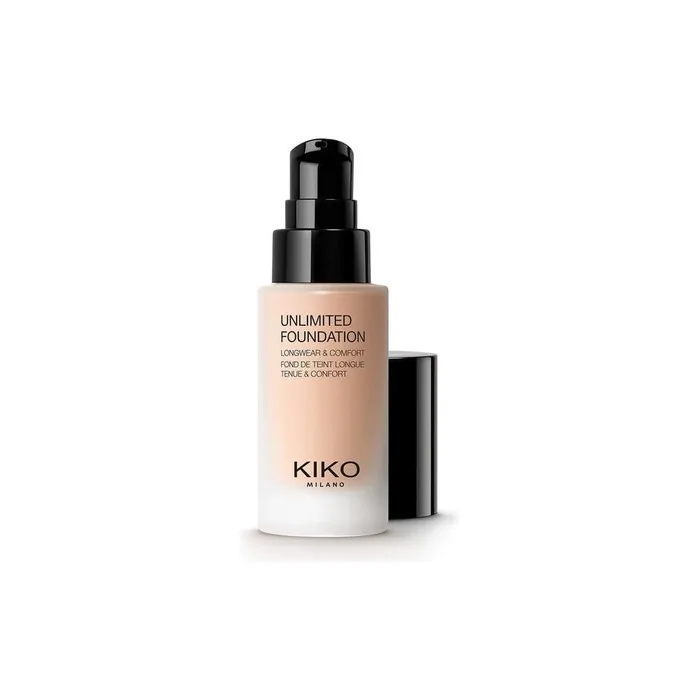 KIKO Milano Unlimited Foundation Long-Lasting Liquid Foundation 03 Rose