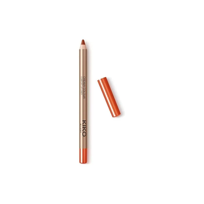 Kiko Milano Creamy Colour Comfort Lip Liner 19 Long-Lasting Pencil 19 Orange