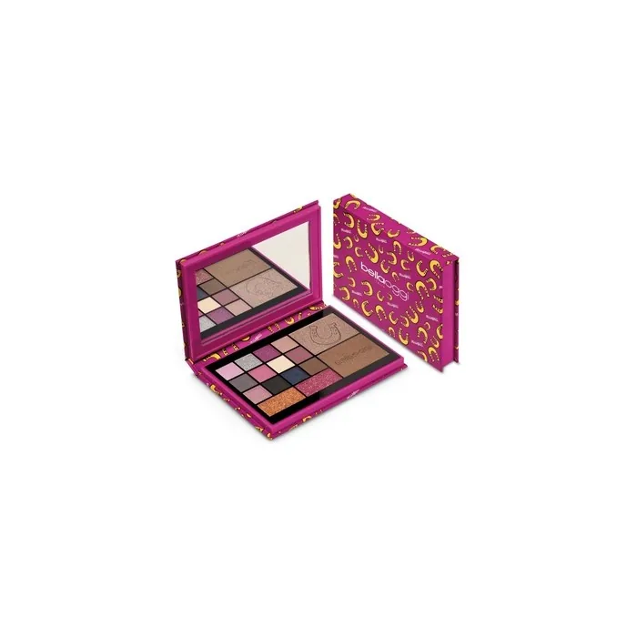 Bellaoggi Makeup Palette With 12 Eyeshadows 2 Special Eyeshadows And 2 Highlighters