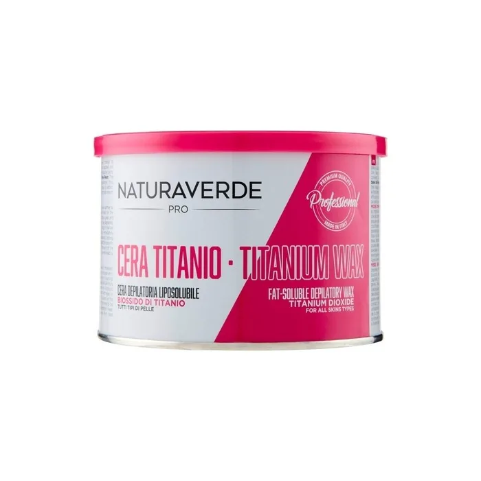 Naturaverde Hair Removal Wax with Titanium Dioxide for Dry and Sensitive Skin 400ml