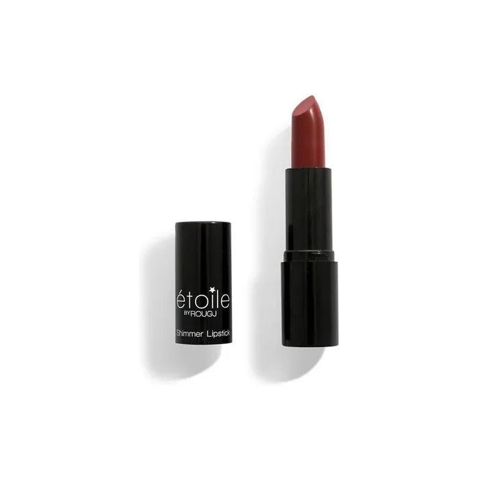 Rougj+ Bordeaux Brilliant Lipstick - Shiny Effect
