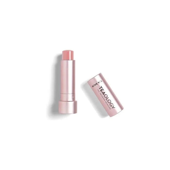Teaology Rose Tea Lip Balm 23g - Rose Shade - Tinted Lip Care with Antioxidant Tea Extract - Lip Balm - Natural Cosmetics