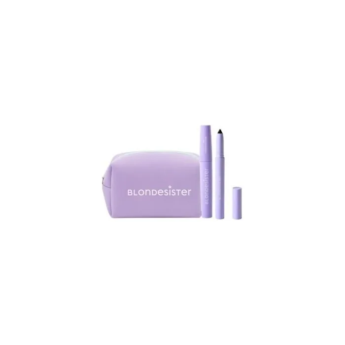 Blonde Sister 4in1 Ultra Black Mascara Eye Pencil Makeup Set