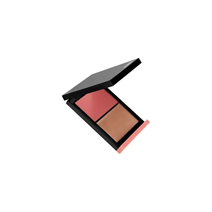 Korff Duo Bronzer & Blush Limited Edition 01 14g - Coral Pink and Bronze