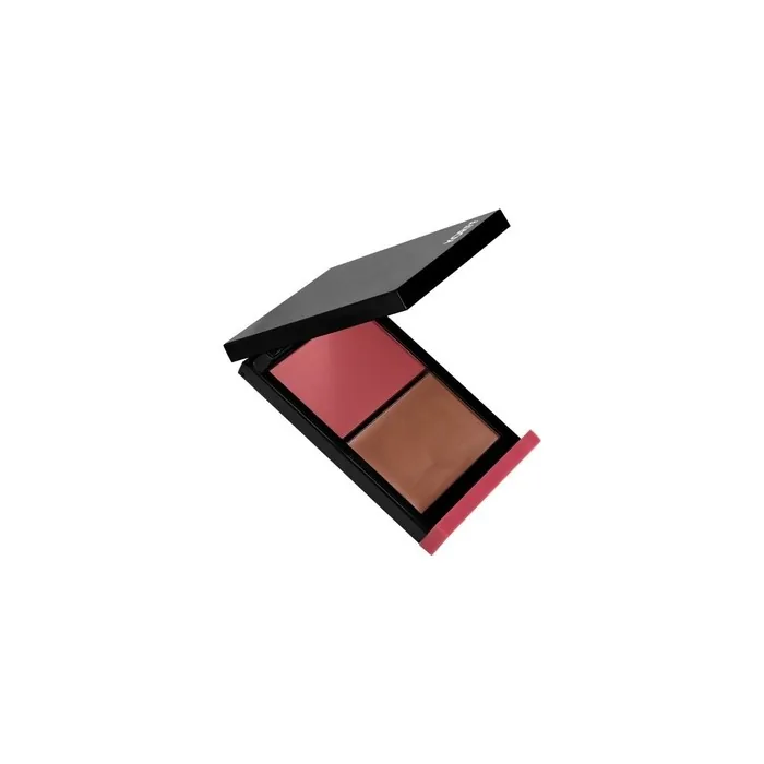 Korff Duo Bronzer & Blush Limited Edition 02 14g - Creamy Powder with Hyaluronic Acid and Vitamin E