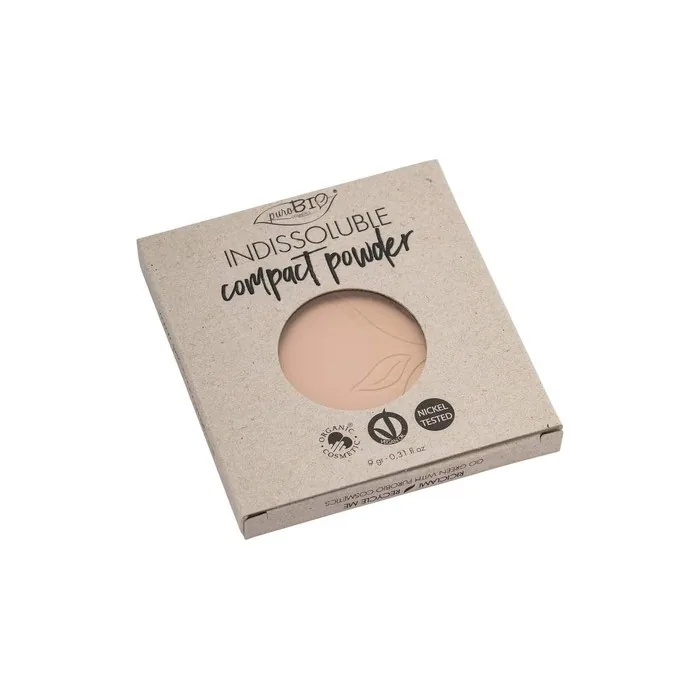 Purobio Indissoluble Compact Face Powder Refill No. 02 Rose
