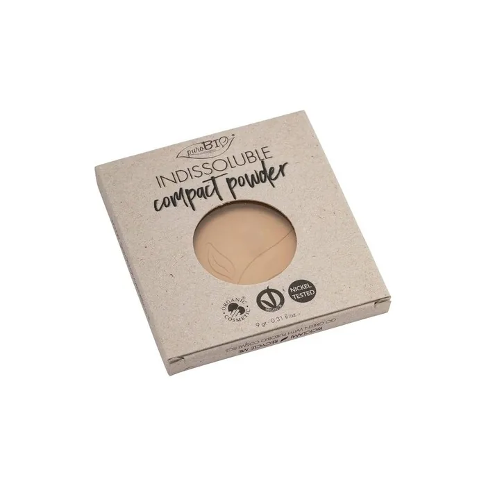 Purobio Indissoluble Compact Face Powder Refill No. 03 Yellow