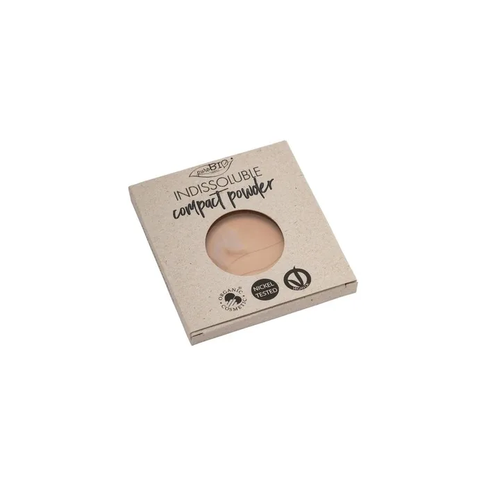 Purobio Insoluble Compact Face Powder Refill No. 04 Warm 9g