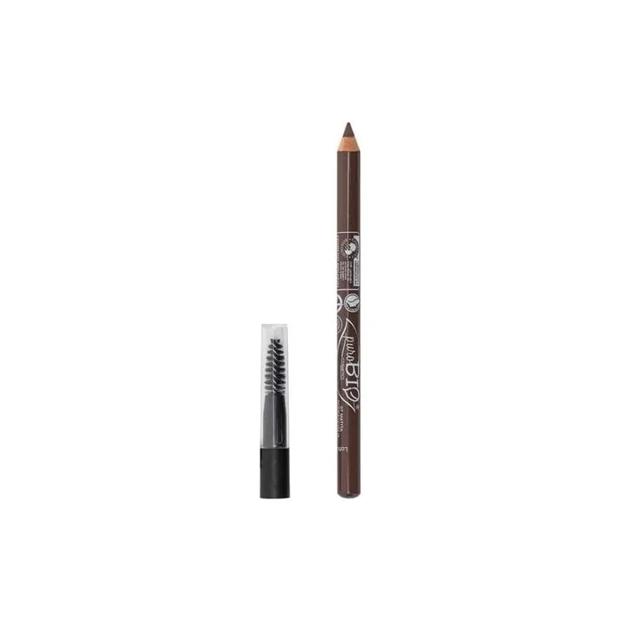 Purobio Eyebrow Pencil with Bottle Brush N.48 Charcoal