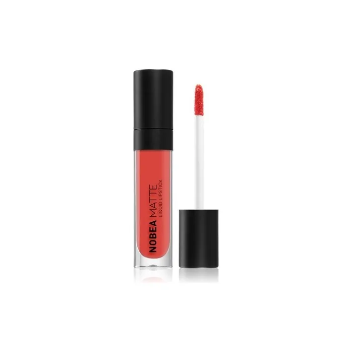 Nobea Daytoday Matte Liquid Lipstick Cranberry Red 7 Ml