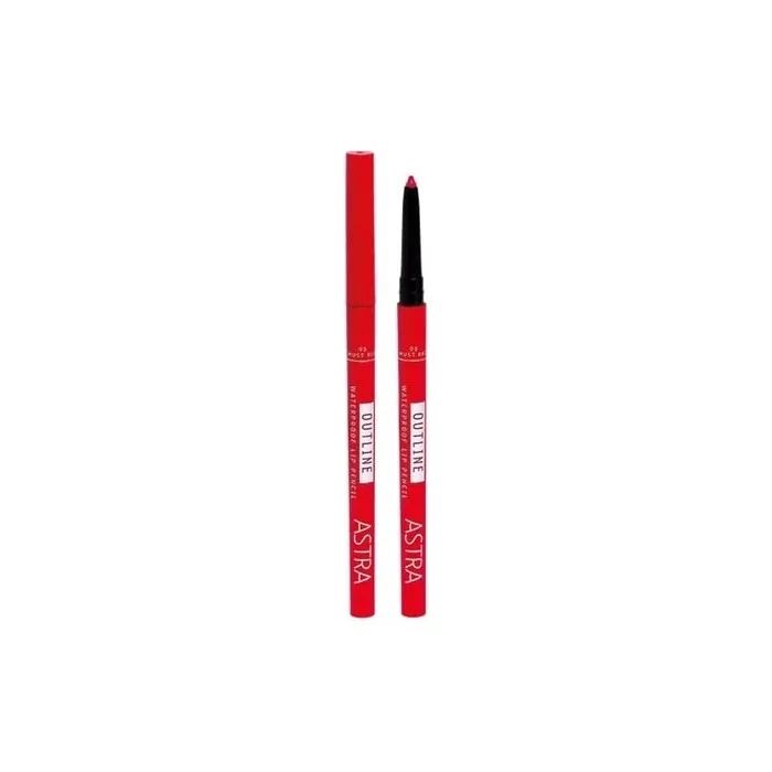 Astra Outline Waterproof Lip Pencil 05 Must Red