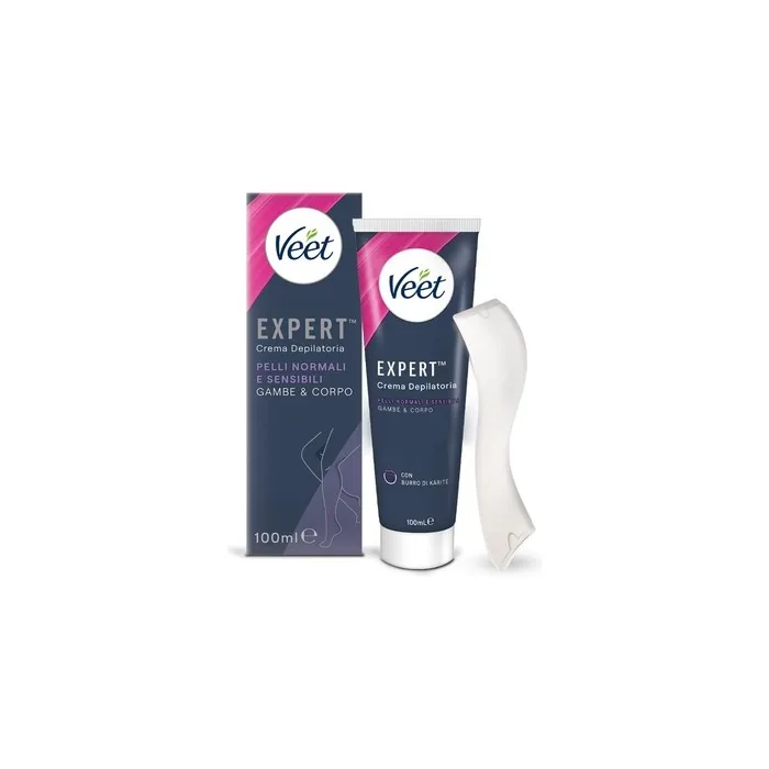 Veet Expert Hair Removal Cream for Legs and Body Normal and Sensitive Skin 100ml