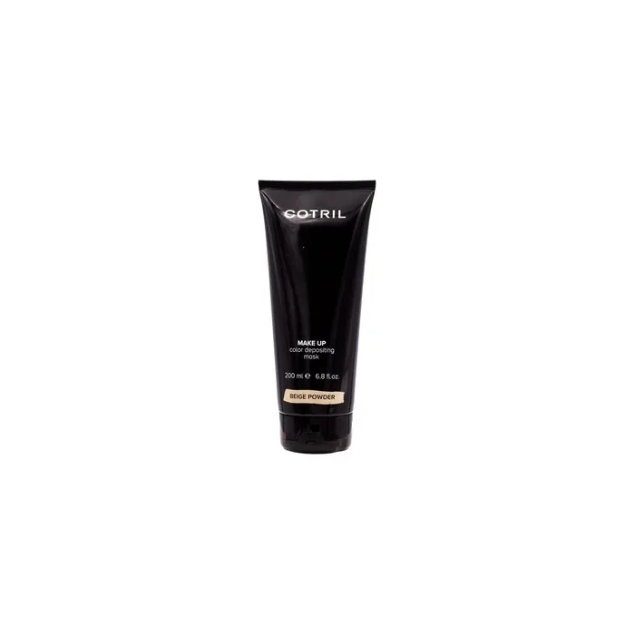 Cotril Make-Up Color Cream Beige Powder 200ml - Temporary Coloring and Nourishing Hair Mask