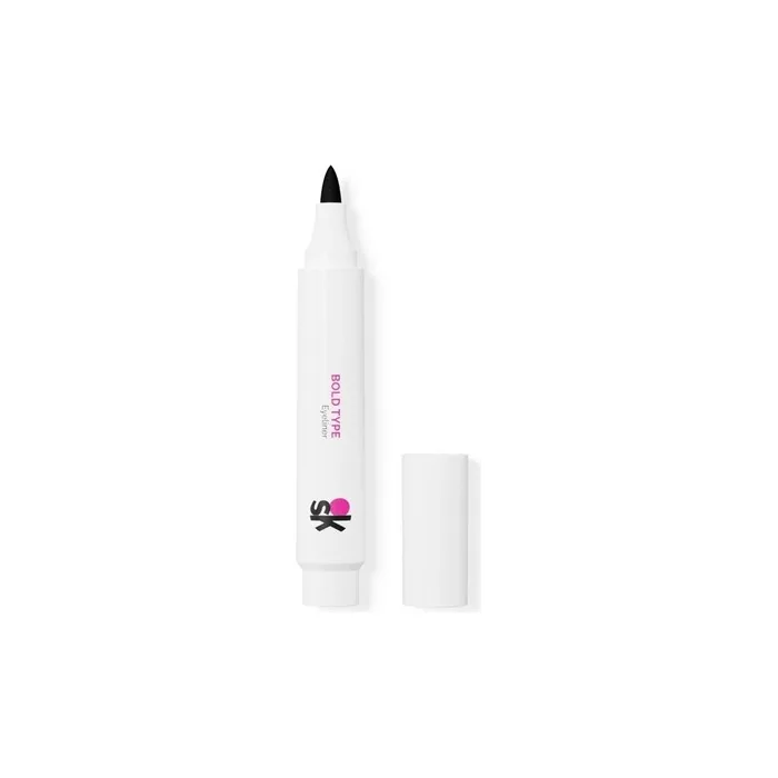 Overskin Bold Type Waterproof Eyeliner Black