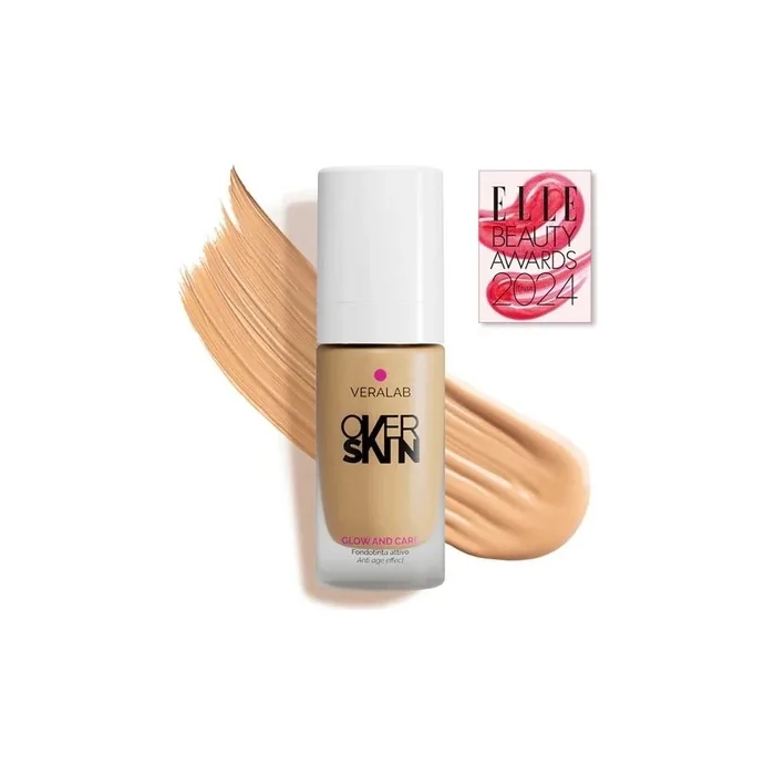 Veralab Glow And Care Active Luminous And Hydrating Foundation 08 Mocha 30 Ml