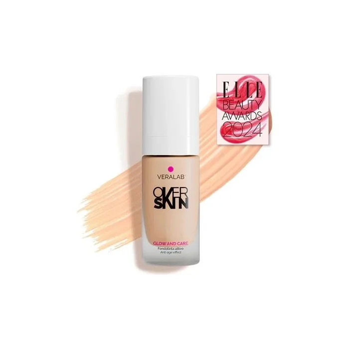 Veralab Glow And Care Active Luminous And Hydrating Foundation 25 Desert 30 Ml