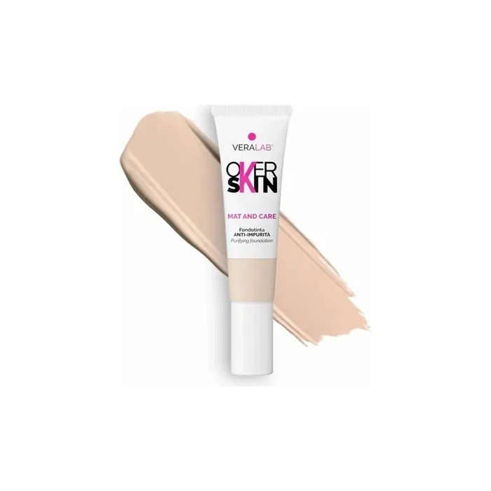 Veralab Antiblemish Foundation 01 Porcelain 30 Ml