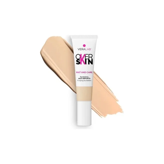 Mat And Care Antiblemish Foundation 35 Light Honey 30 Ml