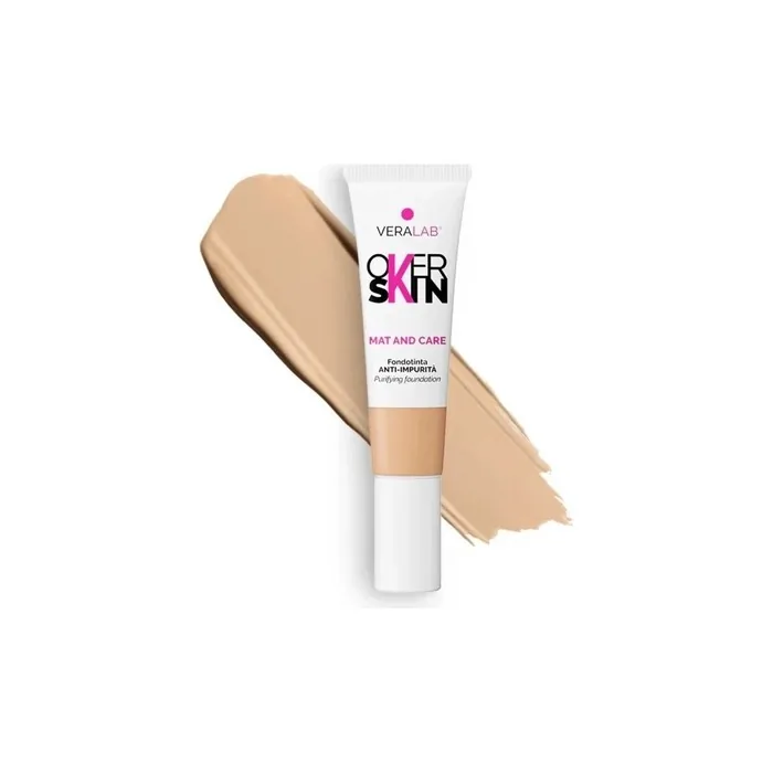 Veralab Antiblemish Foundation 65 Amber 30 Ml