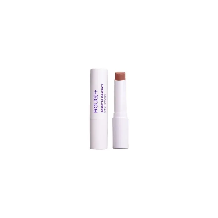 Rougj Hydrating Gloss Effect Lipstick 02 Nude Beige