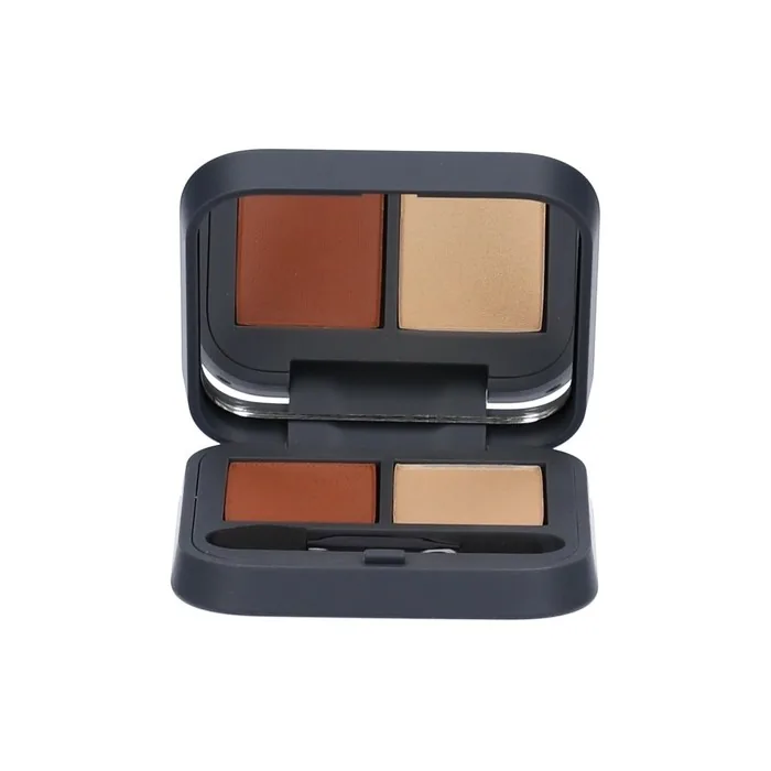 Euphidra Silky Powder Illuminating Duo Eyeshadow Color Od02 Warm 4g
