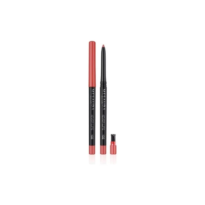 Mesauda 4Ever Lips Automatic Waterproof Lip Pen Color 108 Orange 0.35g