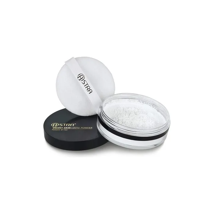 ASTRA Velvet Skin Loose Rice Powder Transparent