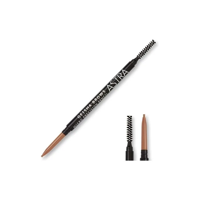 Astra Make-Up Geisha Brows Ash Blonde Eyebrow Pencil with Brush