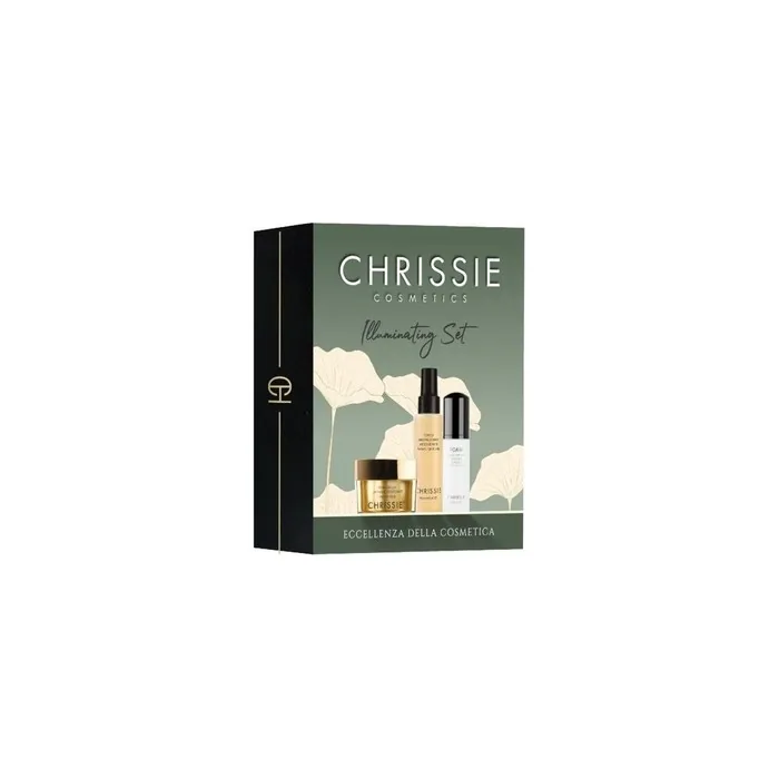 Chrissie Cosmetics Illuminating Set for Face - 3 Products for Brightening and Firming