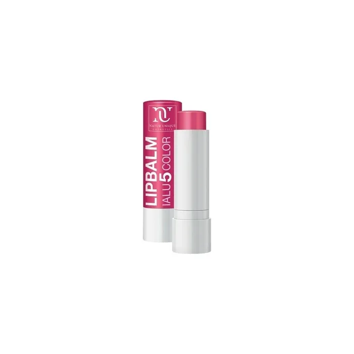 Natur Unique Ialu 5 Color Lip Balm Hydrating and Nourishing Stick 4.2ml - Cyclamen Color