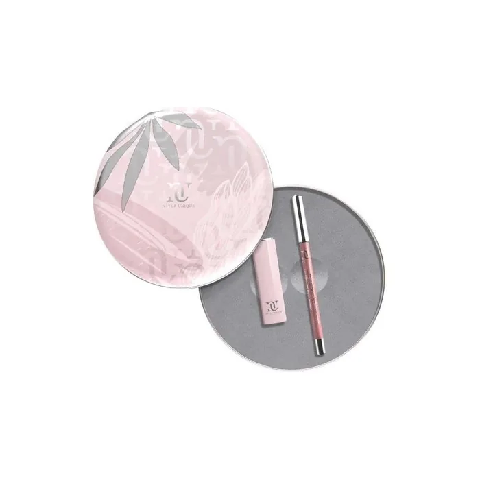 Kiss Collection Kit Natur Unique Rose and Silver Ialucollagen Lip Volume XXXL