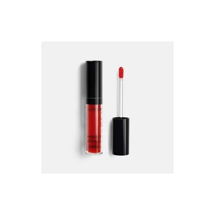 Lovren Liquid Matte Longlasting Lipstick with Hyaluronic Acid Intense Red
