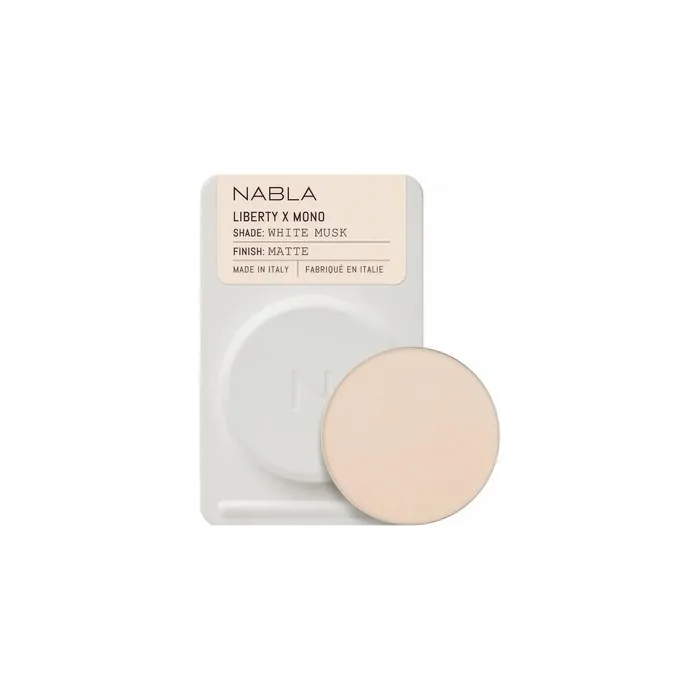 Nabla Liberty X Mono Matte White Musk Single Eyeshadow In Multiple Finishes