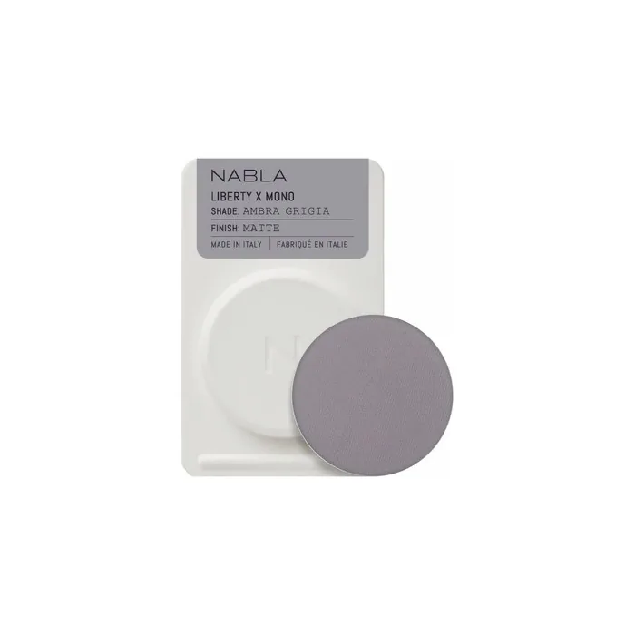Nabla Liberty X Mono Matte Ambra Grigia Single Eyeshadow In Multiple Finishes