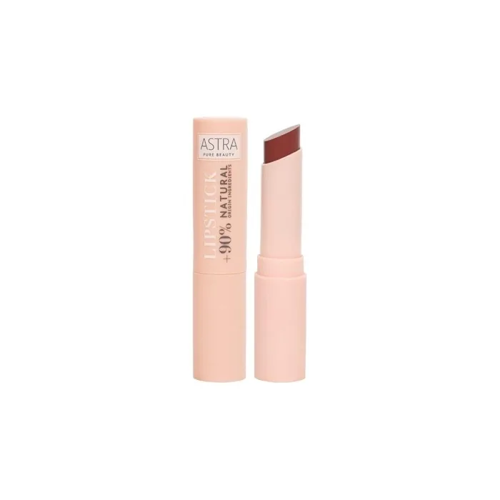Astra Pure Beauty Lipstick Semi Matte Creamy Lipstick 01 Mahogany