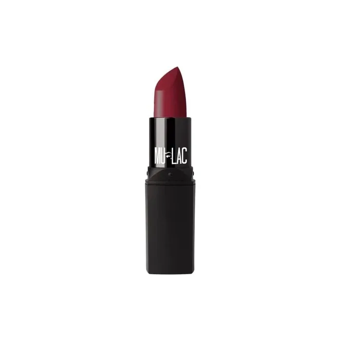 Mulac Cosmetics Dirty Mind 60 Matte Lipstick Berry Color Fuchsia Based Intense and Deep Matte Texture Vegan 3.5g