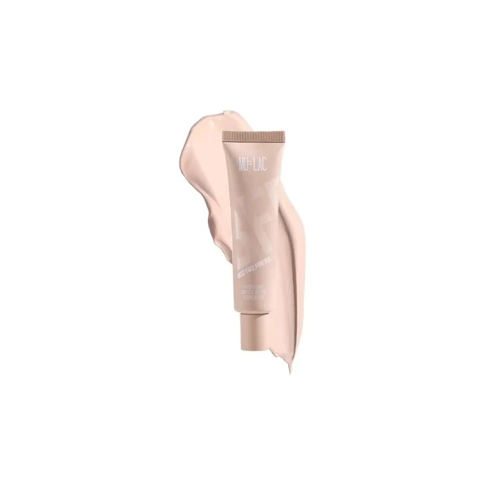 Mulac Cosmetics BFF Best Face Forever Creamy Foundation Porcelain 1N Brigitte Vegan 30ml