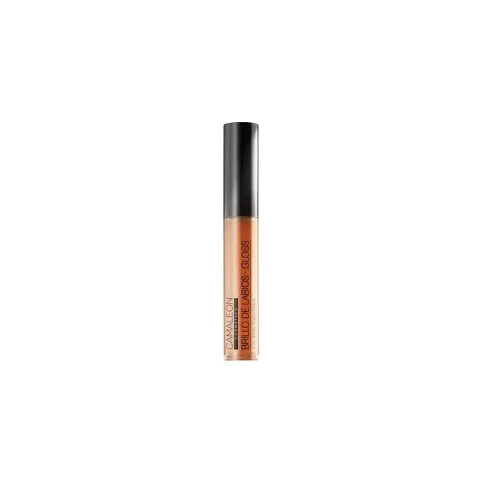 Camaleon Cosmetics Metallic Gloss Lipgloss Volume Bronze Metallic Finish with Hyaluronic Acid Vegan 9ml