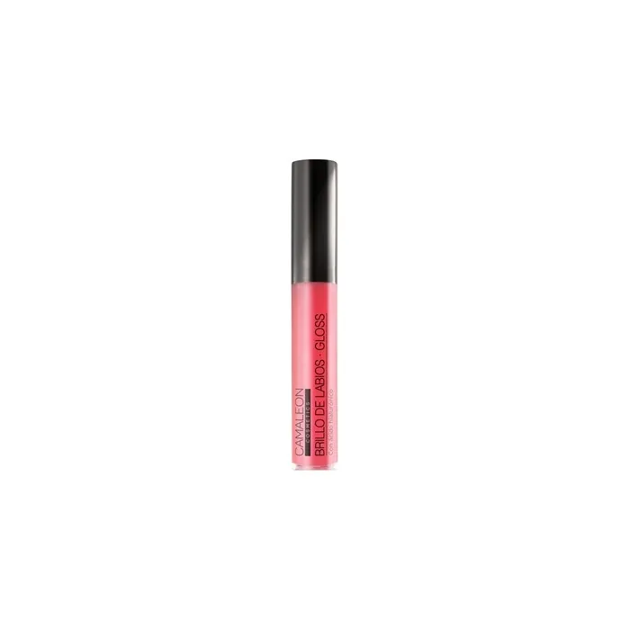 Camaleon Cosmetics Magic Gloss Pink Lipgloss Volumizing Hyaluronic Acid Long Lasting Color Vegan 9ml Pink
