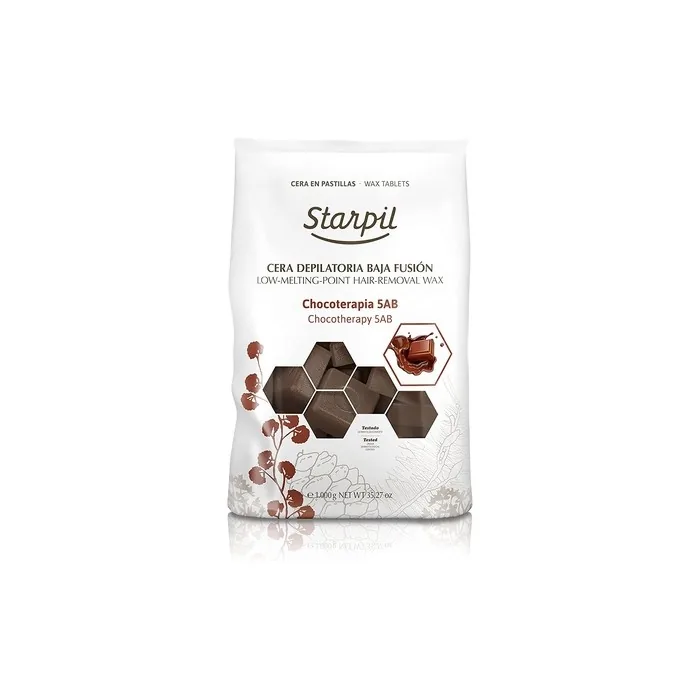 Stripless Chocolate Hard Wax Starpil Tablets 1kg