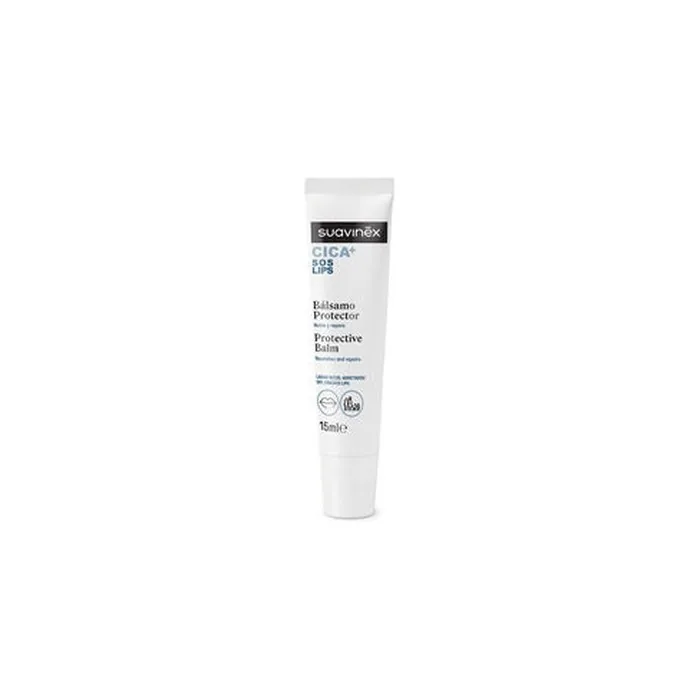 Suavinex CICA+ SOS Lips Lip Balm 15ml - Hydrating Balm for Dry and Cracked Lips