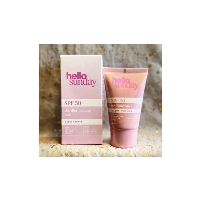 Hello Sunday LSF 50 The Illuminating One Glow Primer 50ml/1.7oz Full Size New in Box