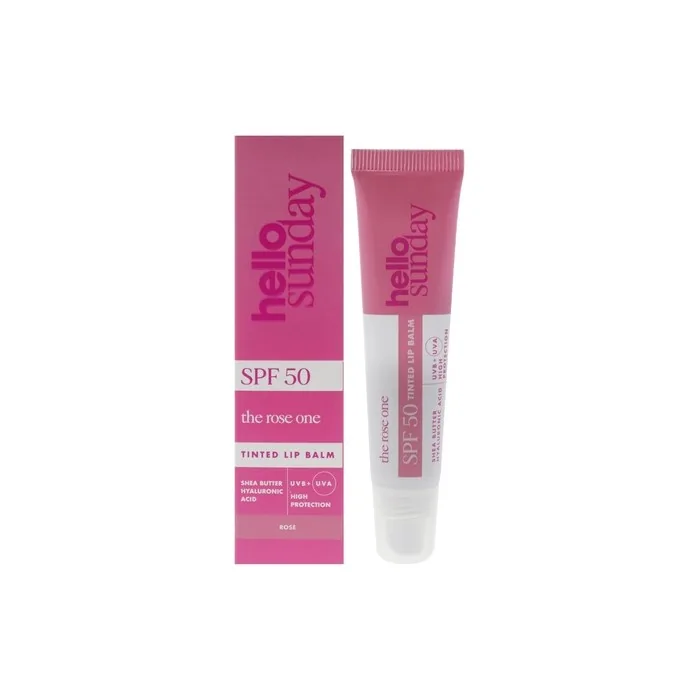 The One Tinted Lip Balm SPF 50 - Rose by Hello Sunday for Women 0.5 Oz