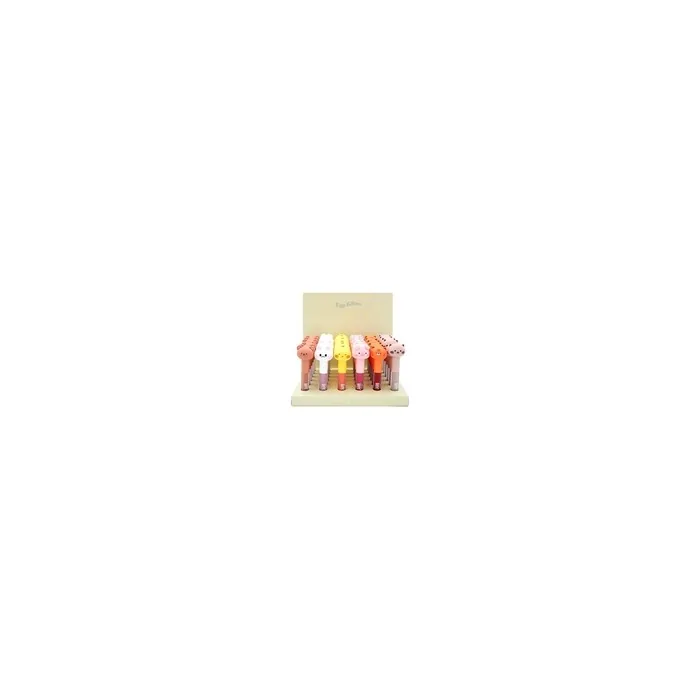 JOVO Display Lip Gloss Animals Junior 36 Units
