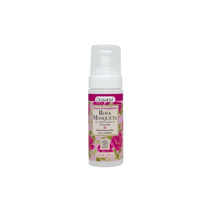 Drasanvi Mousse Desmaquillante Rosa Mosqueta Ecocert Bio 15